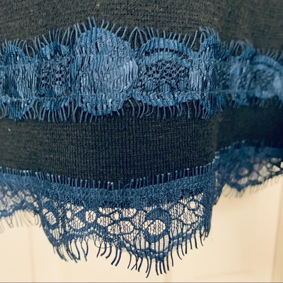 -LBD- Free People Knit & Sheer Dress - Picture 7 of 9